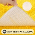 thumbnail image 4 of Bathroom Rugs, Yamaziot Bath Mat Set 2, Non Slip Soft Absorbent Washable Shower Runner, Yellow, 4 of 10