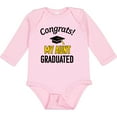 thumbnail image 3 of Inktastic Congrats My Aunt Graduated with Cap Boys or Girls Long Sleeve Baby Bodysuit, 3 of 5