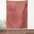 thumbnail image 4 of Ambesonne Geometric Fabric by the Yard Upholstery, Retro Vintage Triangle, 10 Yards, Dark Salmon and Dried Rose, 4 of 5