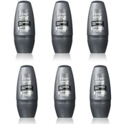 Angle View: 6 x Dove Invisible Dry for Men Roll On Anti Perspirant Deodorant, 50ML