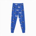 thumbnail image 6 of TOWED22 Toddler Boy Girl Fall Winter Clothes 2Pcs Long Sleeve Print Round Neck Pullover Sweatshirt Sweatpants Cozy Outfit Set(White,6-7 Y), 6 of 7