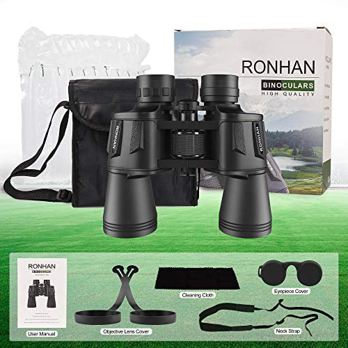 Waterproof Compact HD RONHAN 20x50 High Power Military Binoculars 
