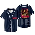 thumbnail image 4 of NLE Choppa Tour Merch Veste de Baseball Été Femmes Hommes Mode Décontractée Hip-Hop T-Shirts à Manches Courtes,P,style 4, 4 of 5