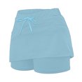 thumbnail image 6 of Spring Skorts for Woman 2026 Plus Size Skorts with Pockets Tummy Control Athletic Tennis Golf Skirt Dressy Causal Light Blue S, 6 of 9