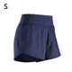 thumbnail image 1 of La yoga pone en cortocircuito a las mujeres que ejecutan la ropa de los deportes de secado rápido de los pantalones cortos, azul marino, S Noticed AP001149-09B, 1 of 7