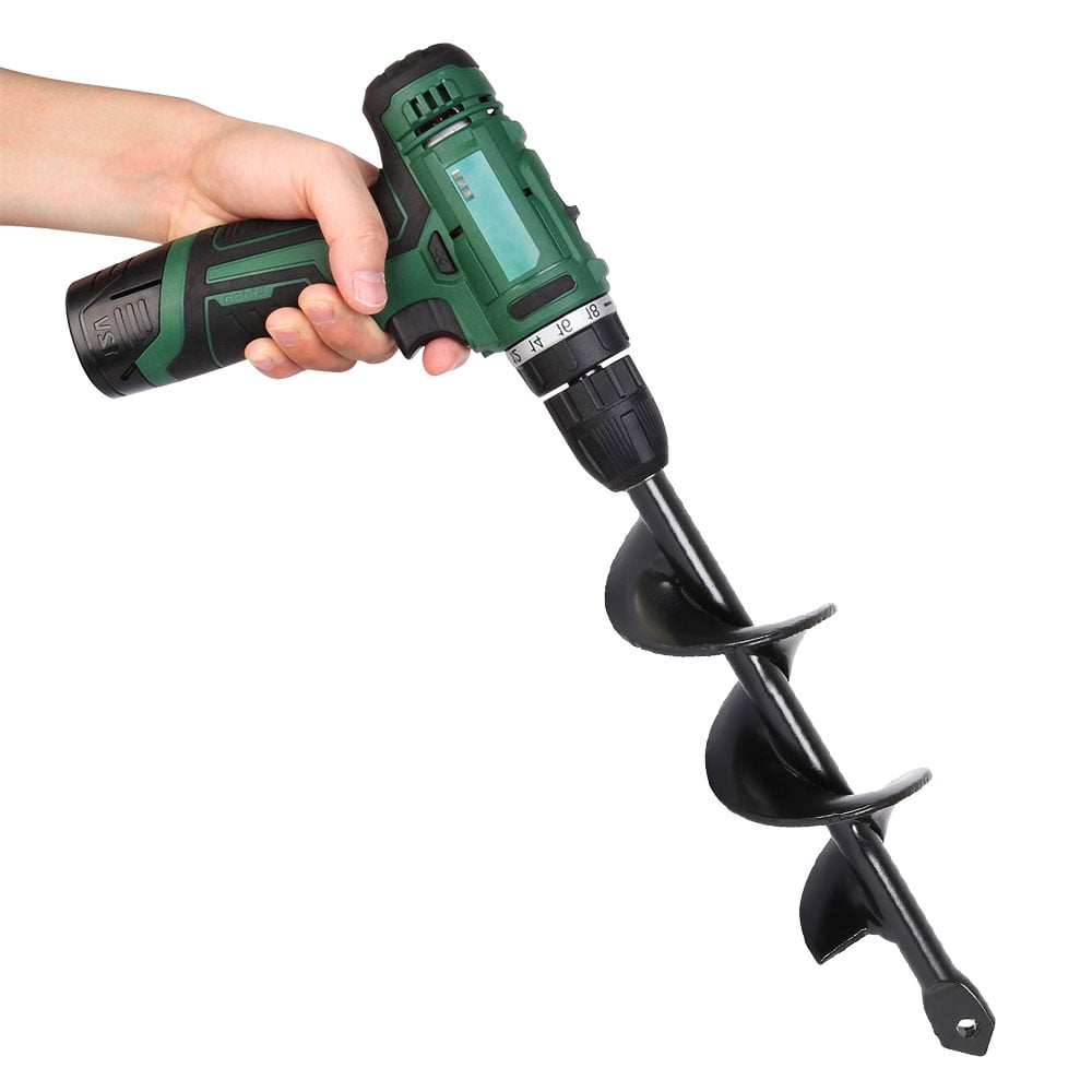 ODOMY Electric Drill for Plant Planting Auger Bit Fence Post Hole
