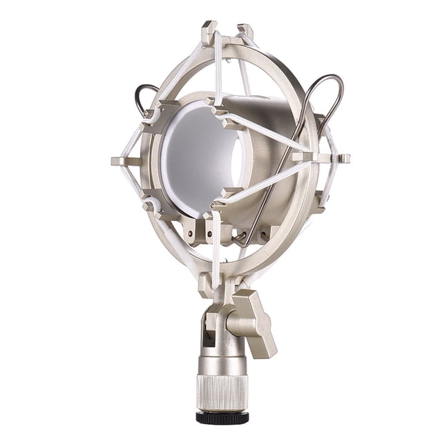 Univerdal Condenser Microphone Mic Shock Mount Holder Bracket -vibration for On-line Broadcasting Studio Music Recording