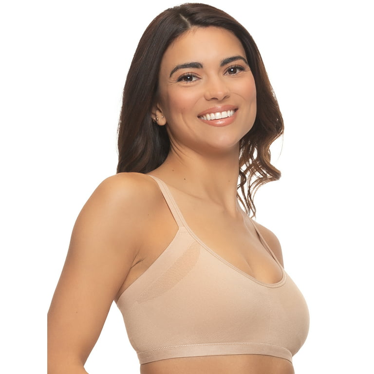 Felina, Wireless Seamless Side Smoothing Bra 2-Pack, Comfort, Support