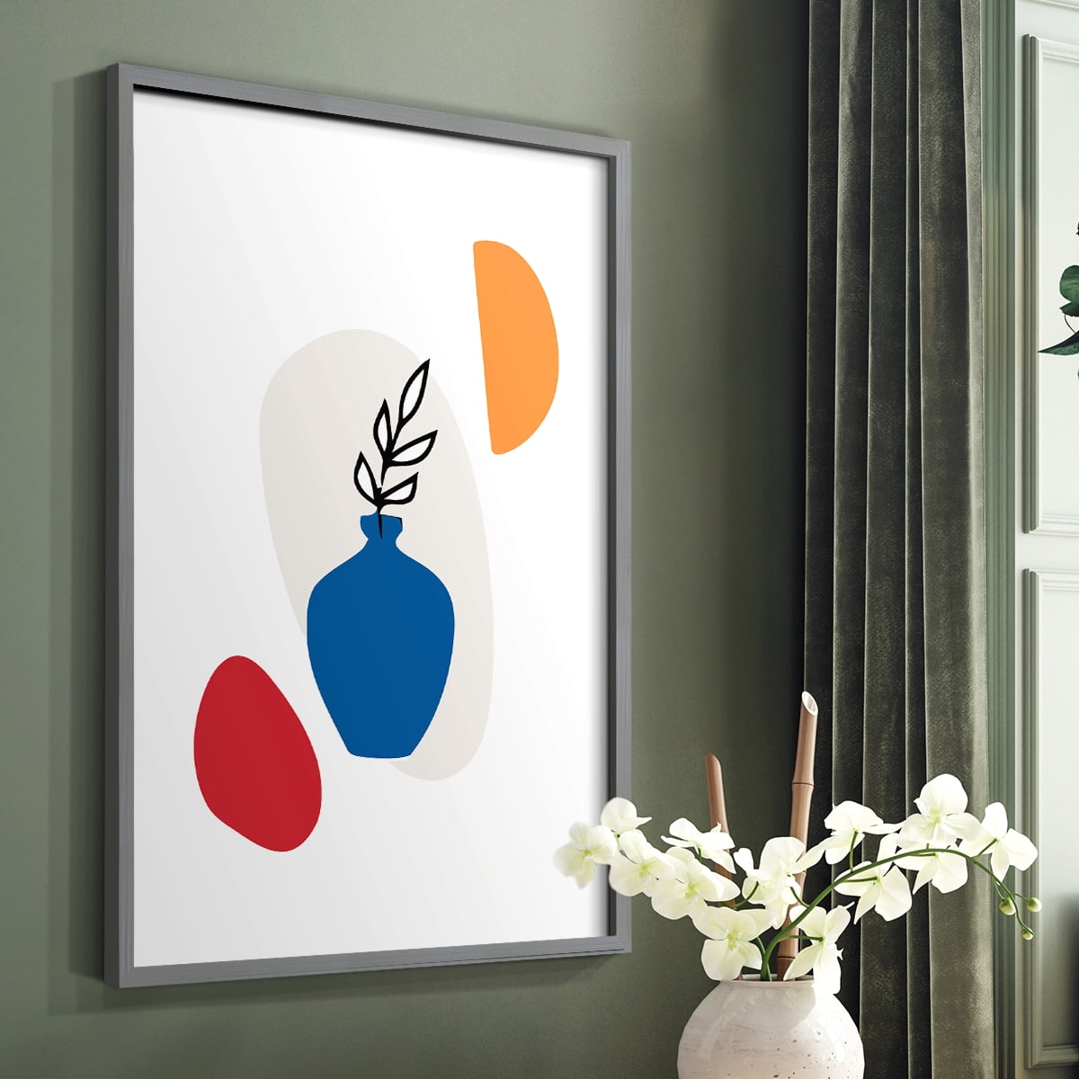 Matisse CCXC in Solid Wood 16 x 20 Framed Print