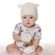 thumbnail image 3 of Worallymy invierno bebé infantil lindo gorro de punto niña bebé niño sombrero de punto cálido con guantes Worallymy JD735813243, 3 of 7