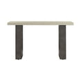 thumbnail image 2 of Abbey Concrete and Grey Oak Wood Console Table, 2 of 3