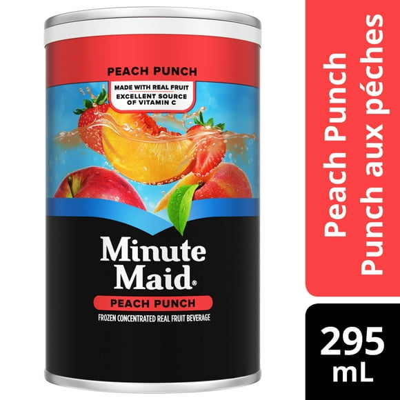 Minute Maid Punch aux pêches concentré congelé Canette de 295 mL 295 ml