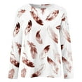 thumbnail image 4 of Shorts pour Femmes, T-Shirts pour Femmes, T-Shirt Décontracté à Carreaux à Col Rond à Manches Courtes pour Femmes, Haut Ample, 4 of 4