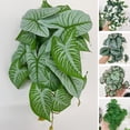 thumbnail image 3 of Manunclaims Simulated Plant Fine Workmanship Decorative Realistic Full of Vitality No Watering Decorate Rattan Leaves Long-lasting No Wither Imitation Plant for Office Use, 3 of 8