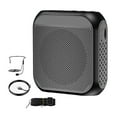 thumbnail image 4 of Amplificador de Voz, Altavoz de Salón con Soporte para Megáfono, Tarjeta , Amplificador de Voz Personal, Mini Altavoz Recargable para Reuniones de P Negro, 4 of 8
