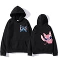 thumbnail image 1 of Sudadera con capucha de dibujos animados de Disney Stitch para mujer, ropa de calle de Manga, Harajuku, Anime, divertido, invierno, años 90, 1 of 1