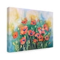 thumbnail image 2 of Trademark Fine Art 'Dancing Poppies' Canvas Art by Angie Livingstone, 2 of 3
