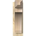 thumbnail image 2 of Ekena Millwork 6"W x 16"D x 20"H Imperial Rough Sawn Craftsman Outlooker, Douglas Fir, 2 of 4