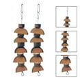 thumbnail image 3 of Hamster Hanging Chew Toys, Natural Semi-circular Wood Skewers Shape Bite Resistant Swing Molar Toy for Hamsters Bunny Rabbits Parrots Guinea Pigs Chinchilla, 3 of 7