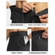 thumbnail image 4 of Pantalones deportivos de golf Soothfeel para hombre, negros, ajustados, talla M, 4 of 6