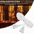 thumbnail image 4 of Ana Extension Cord Clear Line Cable for Christmas Wedding LED String Decoration, 4 of 9