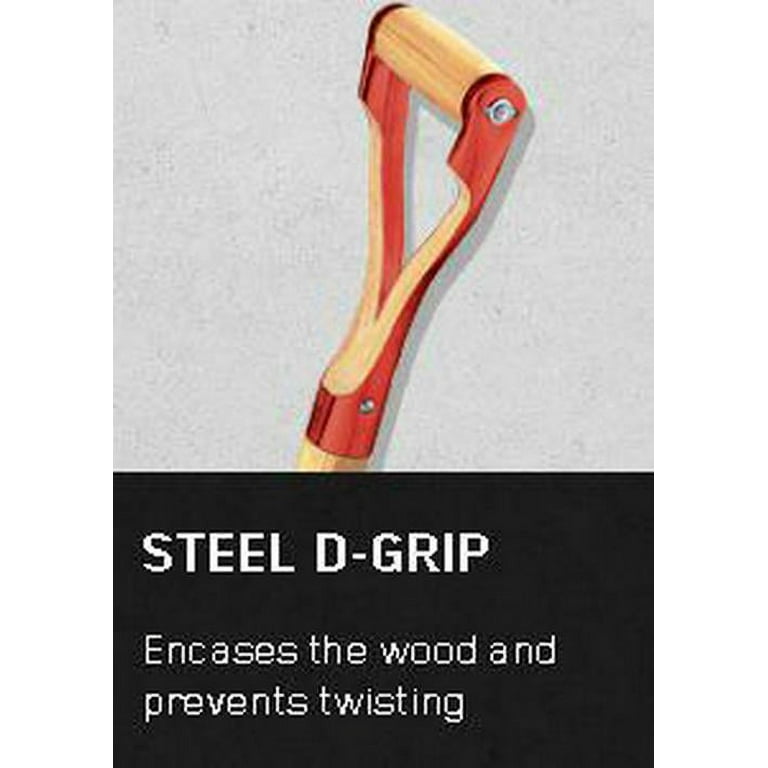 Razor Back 7.38 in. Forged Steel 4 Tine Spading Digging Fork