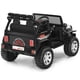 thumbnail image 4 of Costway Coche eléctrico de control remoto para niños de 12 V con luces y música negro, 4 of 4