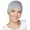 Gray, variant on Chemo Sleep Hat for Women, Soft Cotton Hats for Ladies, Chemo Headwear Turbans Cap Beanie Cancer Head Coverings with Double Layer (Grey)