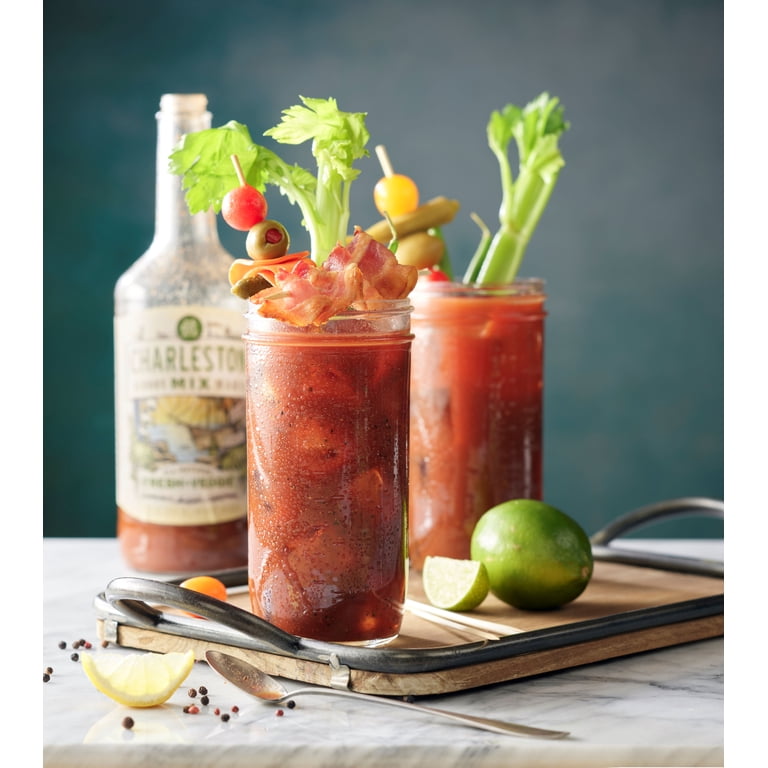 Charleston Mix, Bloody Mary Mix, 1 L Bottle, All-Natural Gluten