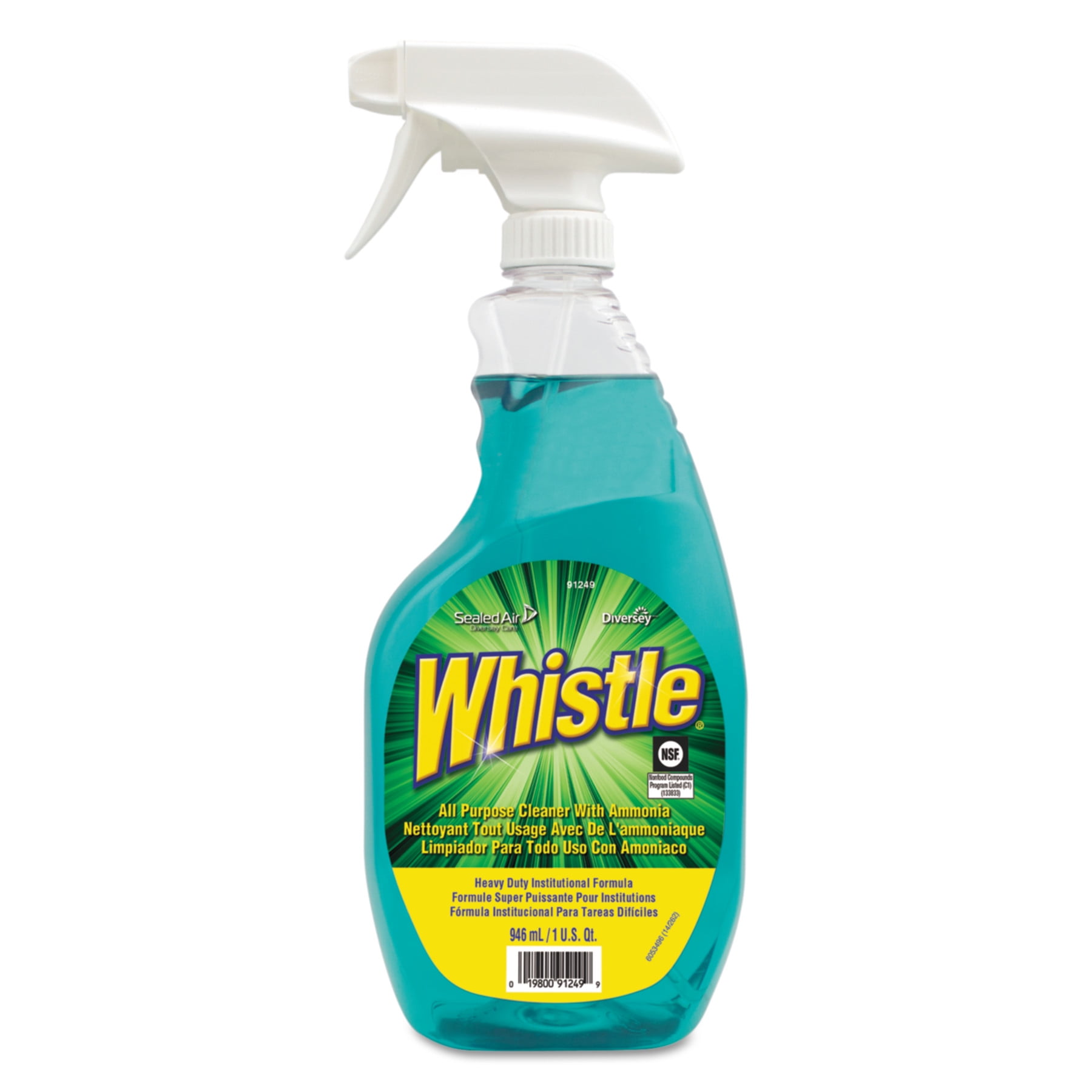 Whistle AllPurpose Cleaner, 32oz Spray Bottle, 12/Carton
