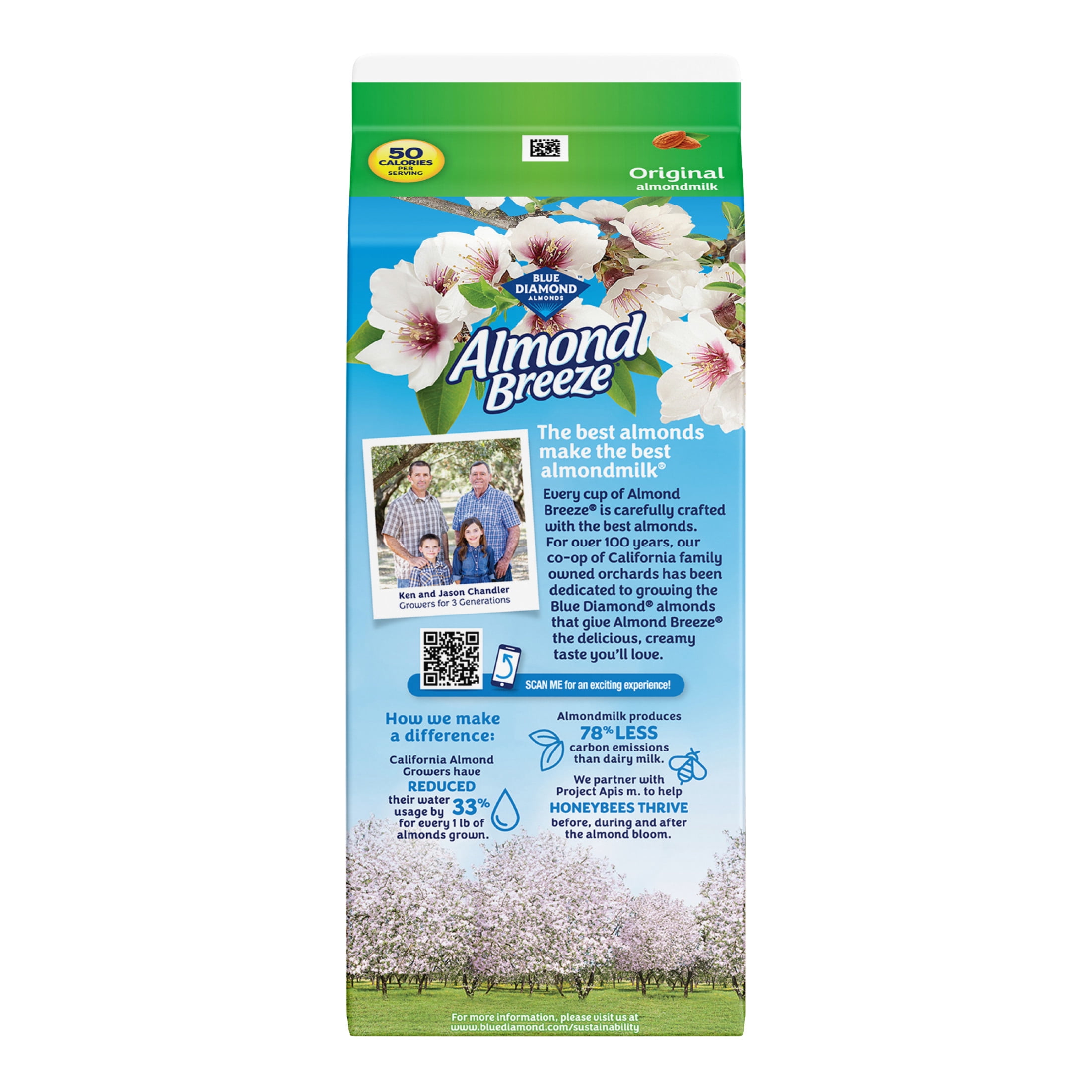 Almond Breeze Original Almondmilk, 64 oz