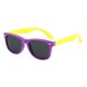 thumbnail image 1 of Gafas de sol polarizadas flexibles de goma KAIYANG para niños y bebés morado y amarillo, 1 of 5