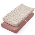 thumbnail image 1 of Funda para Cambiador Blissful Diary Paquete de 2 de Algodón Muselina, 1 of 7