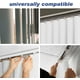 thumbnail image 4 of Listones de repuesto para persianas verticales FTTIKI, PVC blanco, 82,5 cm, 4 of 4