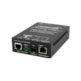 thumbnail image 3 of Ethernet Over 2-Wire Extender With PoE+ 1 10/100/1000Base RJ-45/SFP Combo Port + 1 1000Base-T RJ-45 Port or 2-Wire Terminal Block - MEDIA CONVERTER, IP GB PoE+ over 2-wire, LOCAL Unit, 3 of 5