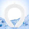 thumbnail image 1 of Cool Neck Ring Portable Neck Cold Ice Pack para el calor del verano (blanco), 1 of 3