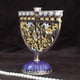 thumbnail image 4 of candeliere de 9 Menorah candeliere Imitación Bejeweled candeliere Flor Pintado, 4 of 6