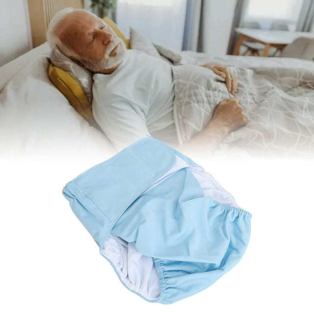 Sous-vêtements en Tissu Réutilisables pour Adultes, Couches de Protection contre l'Incontinence Étanches pour Hommes Femmes - Haute Absorption, Ajustement Confortable, Séchage Rapide