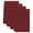 Red, variant on Vintage Brown Kitchen Towels Set of 2, Farmhouse Retro Dark Solid Color Linen Texture Absorbent Dish Towels for Kitchen, Microfiber Hand Towel, Quick Drying Tea Towel for Cleaning Dishcloths