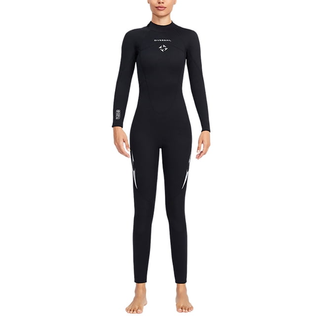 Naiovety DIVE SAIL Trajes de neopreno de 3MM Traje de buceo de neopreno SCR Pantalones largos de manga larga Traje de surf resistente al desgaste para Deportes acuáticos TYPE1 NO1 Naiovety OD003296-08