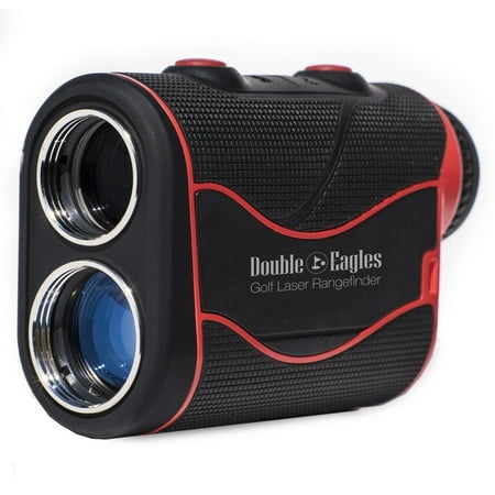 Double Eagles DEPRO-800 Golf Rangefinder - Laser Range Finder with Pinsensor - Laser Binoculars - Free Battery - Water