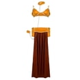 thumbnail image 2 of Traje de mujer Conjunto de de Traje de rendimient Halloween, baile, - L Sunnimix Disfraz Vestido largo hueco, 2 of 8