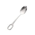 thumbnail image 5 of Worgeous 304 Stainless Steel Teaspoon Coffee Spoon Dessert Stirring Soup Spoons with Hanging Hole Set of 5pcs, 5 of 8