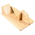 thumbnail image 5 of ADDHAT Salami Stick Slicer 1Pack Orange Wood Sausage Cutter With Stainless Steel For Kitchen Gadget, 5 of 7