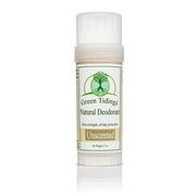 Green Tidings All Natural Deodorant- Unscented, 2.7 Ounces