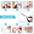 thumbnail image 2 of Jewelry Making Kit Jewelry Findings Starter Set Jewelry Beading Making and Tools Pliers Silver Beads Wire Starter Tool, 2 of 5