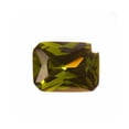 thumbnail image 1 of 10X8mm Octagon Olive CZ - Pack of 1, 1 of 1