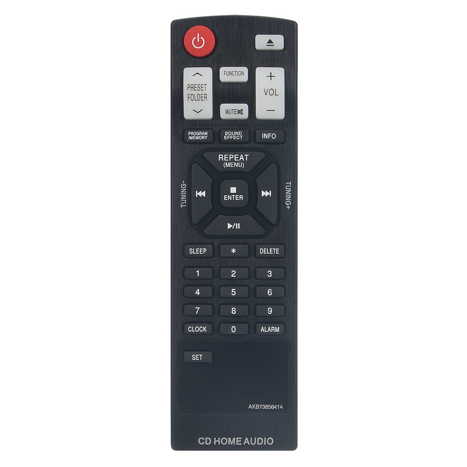 Allimity AKB73656414 Replaced Remote Compatible with LG CD Home Audio Stereo System AKB73656402 AKB73656414 CM2630 CM2640 CMS2640F CM2740 CMS2730F