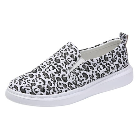 

NECHOLOGY Women s Casual Shoes Size 11 Women Round Casual Canvas Shoes Slip Flat Single Solid Shoe for Women Casual White 8.5