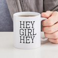 thumbnail image 4 of CafePress - Hey Girl Hey Black Mug - 11 oz Ceramic Mug - Novelty Coffee Tea Cup, 4 of 4